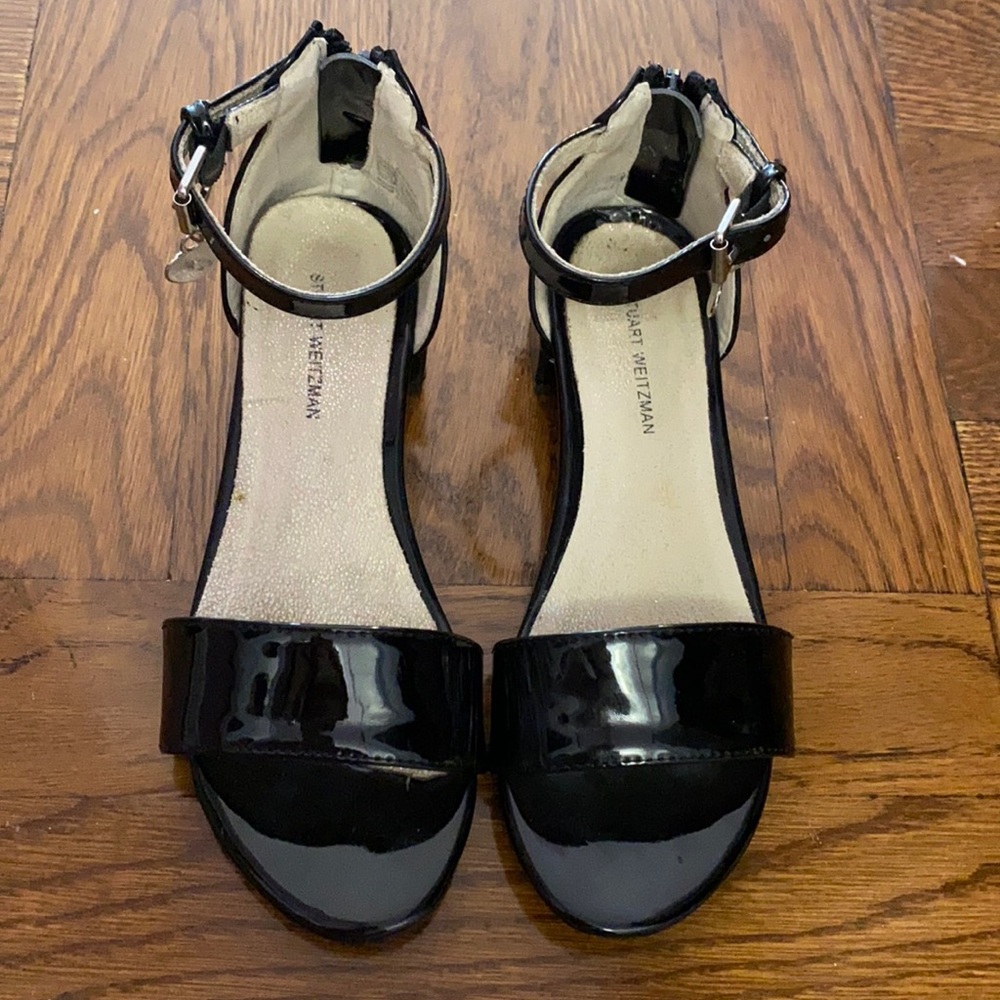 Stuart Weitzman girls party shoes with box size 12